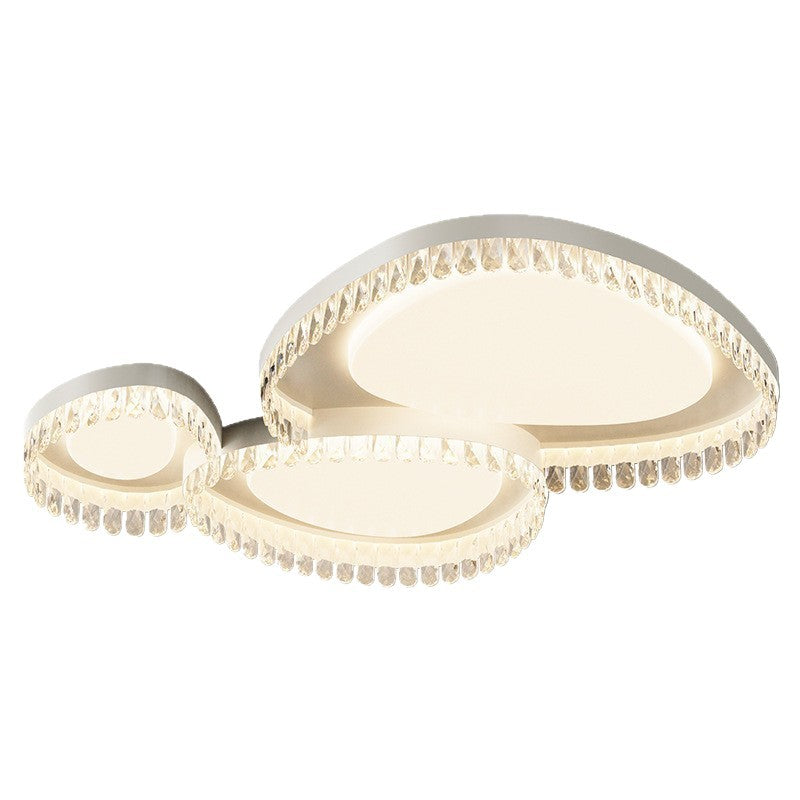 Ceiling light, cream wind highlight full spectrum eye protection, smart bedroom, study, simple modern lighting combination package