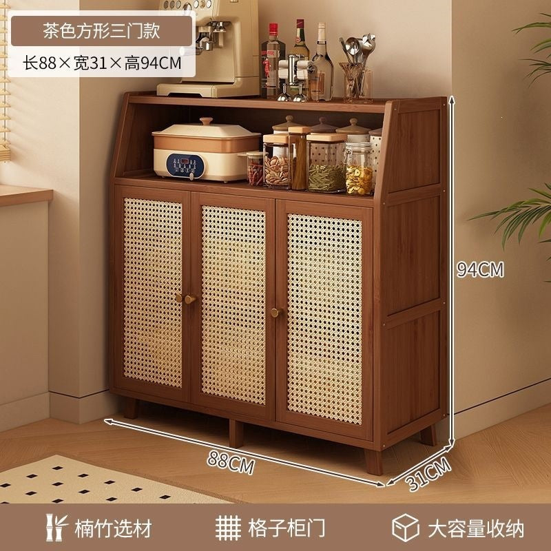Entrance hall cabinet for home sideboard living room wall-mounted tea cabinet side cabinet multi-functional kitchenware storage rack