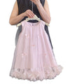 Girls' sleeveless 3d bow mesh dress - princess style summer dress for baby girls and toddlers - sweet and adorable