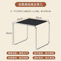 Langyujia for homewrought iron coffee table side table living room sofa creative coffee table bracket combination paint combination cream style