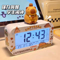 Alarm clock - student bedroom essential: wake-up wonder, desktop clock, creative smart digital hour clock for middle school students and kids