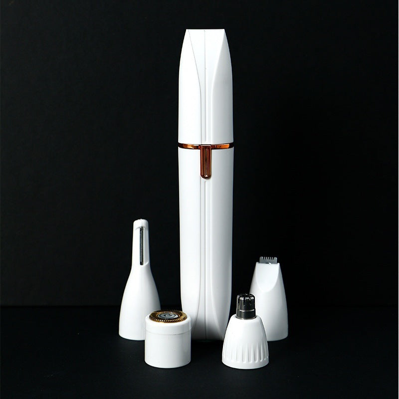 Four-in-one electric shaver trimmer kit - mini hair remover & trimmer - waterproof & portable multifunctional grooming tool