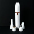 Four-in-one electric shaver trimmer kit - mini hair remover & trimmer - waterproof & portable multifunctional grooming tool