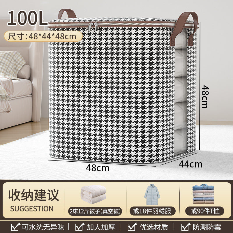 Quilt storage bag Household wardrobe Large capacity clothes Quilt finishing bag Clothes moving packing bag Wholesale