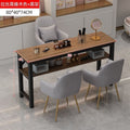 Nail art table nail art table and chair suit light luxury internet celebrity economical single japanese style imitation marble double single table