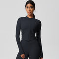 European and american nude feel compression zip-up jacket - quick-dry, breathable yoga top - suitable for casual wear, running, sports, and fitness