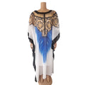 sourcing: african plus-size women's clothing -  &  - printed pullover loose-fit dresses - dropshipping available
