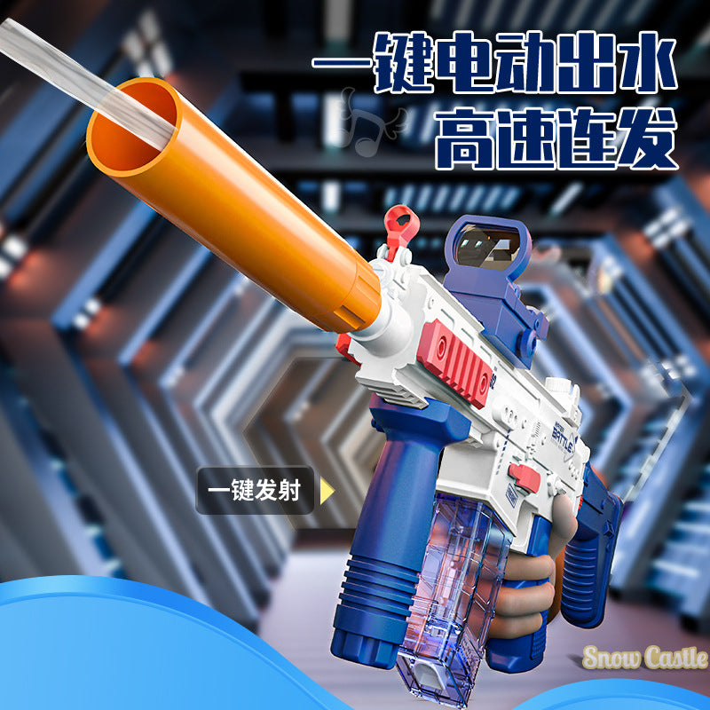 new arrivalscar black technology continuous electric water gun kidssummer fully automatic water spray water gun toy