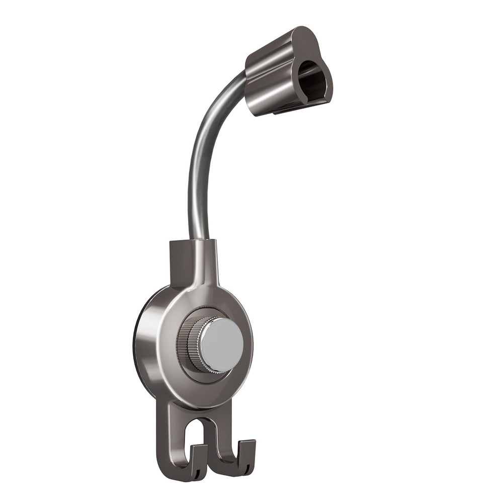 Suction cup shower head holder - waterproof, drill-free, universal handheld shower head accessory mounting base