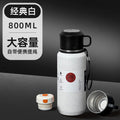 316l stainless steel vacuum insulated thermos - all steel construction, large capacity, portable for men's outdoor travel, hiking, and mountaineering