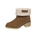 fashion fur flanged women's short boots exportfall and winternew arrivalplus sizefleece-linedthickened women's bootswholesale