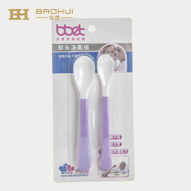 Manufacturer baby spoon baby spoon newborn learning to eat feeding kids feeding water food tableware oem export