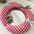 High-style, padded fabric mirror – hangable, adorable apple design, drop-proof, dust-proof, perfect for home decor and makeup application