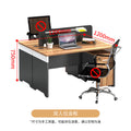 Saint li office desk and chair set - partitioned workstation for employees