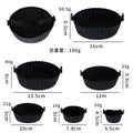 hot-selling silicone baking pan, high temperature resistant air fryer, easy to clean round baking mold, for home silicone baking pan