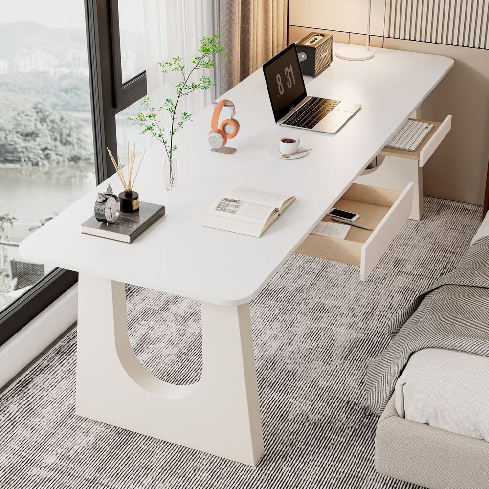 Accessible luxury slate computer desk desktop bedroom for home student desk modern writing desk simple office desk tea table