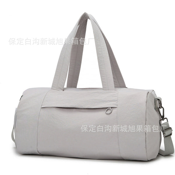 Customized short-distance travel bag Women's new leisure sports fitness bag Storage bag Crossbody luggage bag
