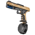 【custom】cross-border summer electric automatic continuous water gun with lights - outdoor kids' toy