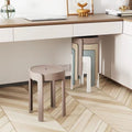 Thickened plastic stoolfor home stackable dining table bench long sitting comfortable chair windmill stool plastic round stool