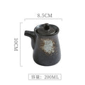 Vintage chic, high-style kitchenware: japanese ceramic soy sauce dispenser, vinegar dispenser, oil dispenser for home, restaurant, and hotel use