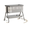 Baby crib: portable, foldable, multi-functional, adjustable height, seamless splicing, newborn-sized bassinet