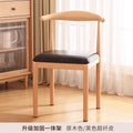 Scandinavian dining chair for home chair back chair solid dining table chair stool imitation solid wood iron horn chair catering commercial