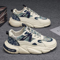 Spring & fall men's shoes new arrival breathable shoes men's sports shoes k-styletrendyeasiest for matchwhitethick solecasual dad shoes