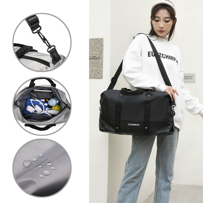 Short-distance travel bags Men's hand luggage bags Large capacity business travel bags Sports trendy fitness bags Crossbody bags