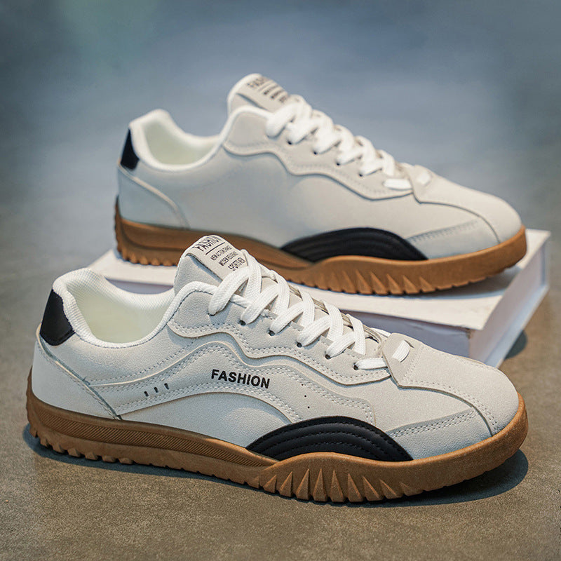 Men's shoes 2026 spring new arrivals: durable casual trendy shoes, student campus fashion, retro versatile lightweight athletic skate shoes