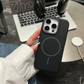 Apple 17promax soft magnetic iphone protective case suitable for apple 16 anti-fall all-inclusive cross-border mobile phone case