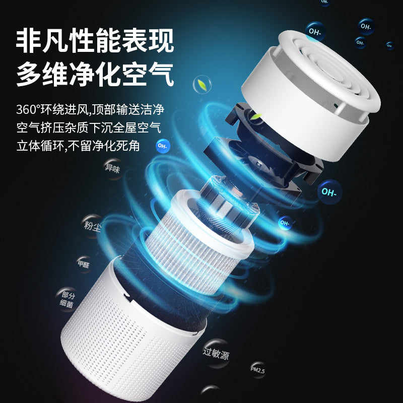 air purifier for homeusb small pm2.5 indoor second-hand smoke removal air purifier manufacturer wholesale