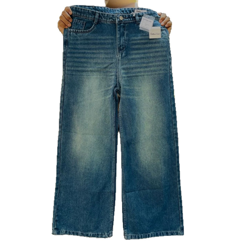 Boyfriend jeans women's easiest for matchjeanssimple blue jeans new denim pants wholesale