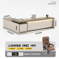 2.2m boss table [single cabinet] + chair