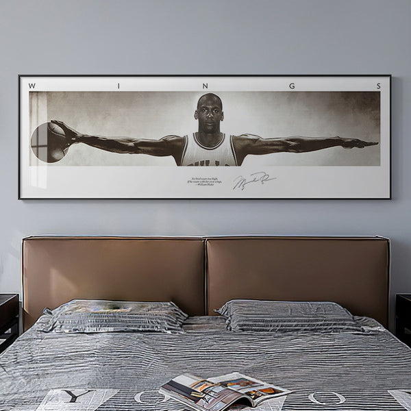 NBA Kobe Jordan James poster basketball decorative painting bedroom bedside mural manufacturers wholesale