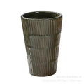 Ins creative bamboo pattern tall mug - large capacity milk & coffee cup for home, office, and large-sized drinking cup