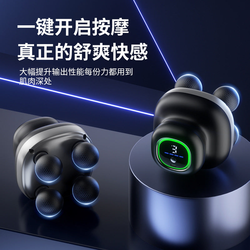 four-head fascia gun professional-grade fully automatic massager four-head muscle relaxation deep electric massager