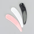 Crescent-shaped spoon mask dispensing scraper cream cosmetic packaging digging stick cream dispensing stirring arc-shaped mixing stick spoon