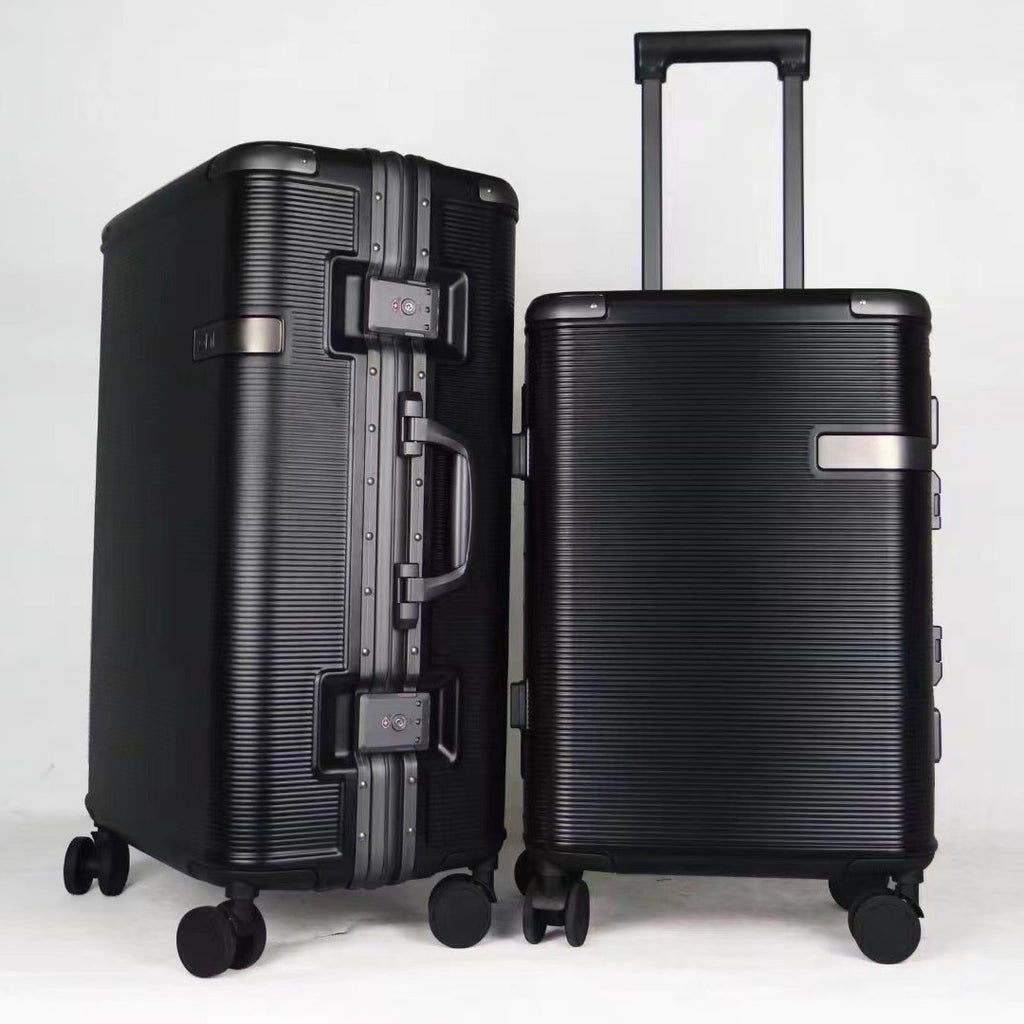 Luggage 20-inch business boarding travel 24-inch large-capacity pc scratch-resistant and wear-resistant universal wheel aluminum frame trolley case