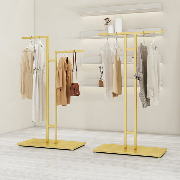 WIREKING custom store clothing rack display modern style metal clothing rack T-shirt dress display rack