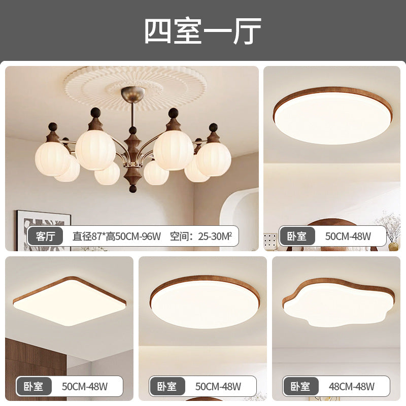 French medieval style living room chandelier main light retro 2025 new new Chinese cloud lighting high-end lighting