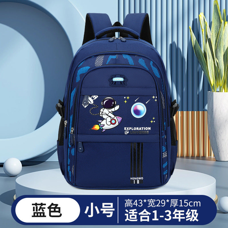 e-commerce hot-selling children's school backpack, lightweight and large-capacity, suitable for grades 1-6, wholesale available