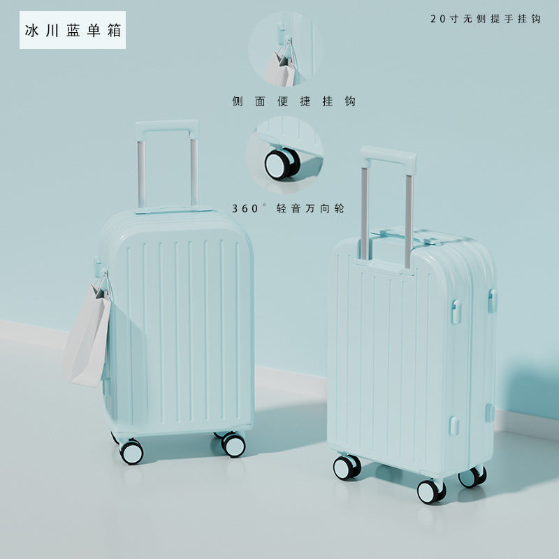 New 26-inch child and mother suitcase, men's and women's universal wheel trolley case, strong and durable password case, 20-inch suitcase