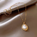 Irregular baroque pearl-x1703 gold