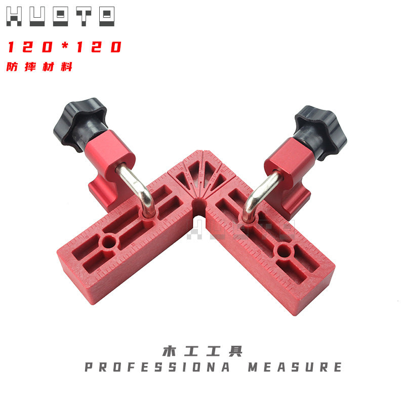 Woodworking Right Angle Positioning Clip Adjustable Fixed Clip Woodworking Puzzle Right Angle Positioning Ruler 90 Degree Right Angle Ruler Woodworking Tools