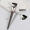 One-line foundation brush (imitation sandalwood + black hair)