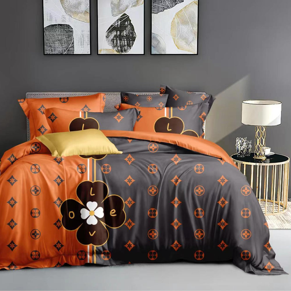 Korean style lace duvet cover, king size 220*240cm, princess duvet cover, student dorm single duvet cover, cartoon wedding bedding