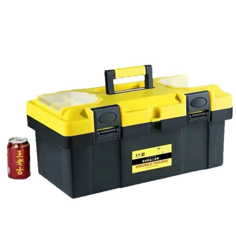 Factory direct sales Portable multi-functional multi-layer oversized tool storage Thickened plastic box Large capacity storage toolbox