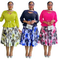 African  women's plus size cross-border fashion print dress - new  collection for us & european