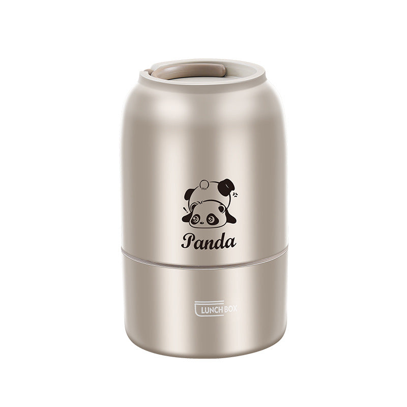 304 inner tank lunch box, office worker micro-wave furnace heating and heat preservation, bento box, fresh-keeping lunch box with lid, portable lunch box