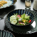 Japanese style ceramic bowls, plates, household high-looking rice bowls, soup bowls, dish sets, ins kiln turned into retro
